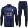 Real Madrid Sweat d'Entraînement Quarter-Zip 2023-24 Navy Enfant Real Madrid Sweat d'Entraînement Quarter-Zip 2023-24 Navy Enfant